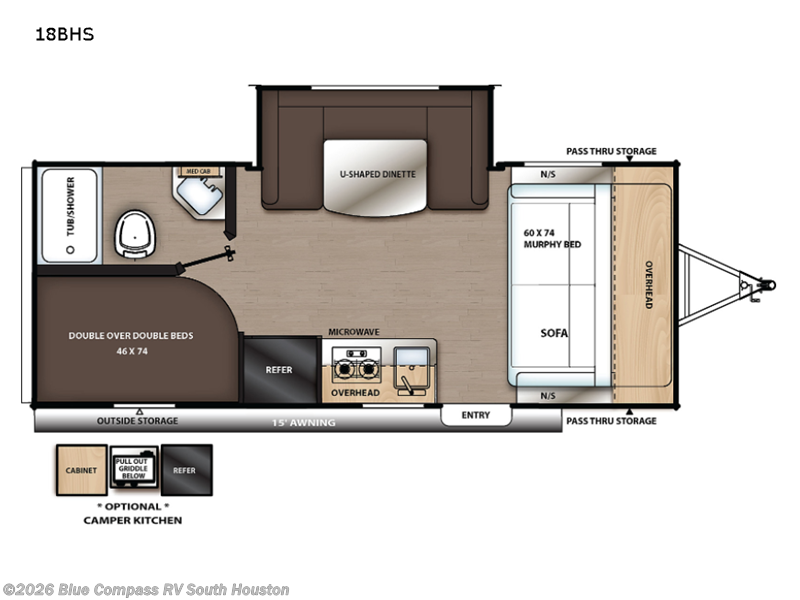 Used 2022 Forest River Aurora 18BHS available in Alvin, Texas