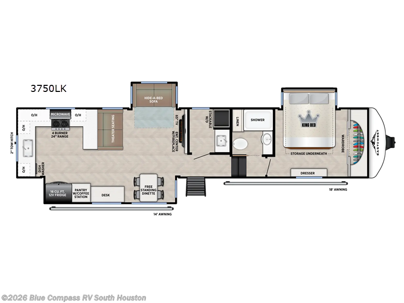 Used 2026 East to West Blackthorn 3750LK available in Alvin, Texas