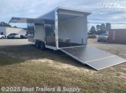 2023 Mission Trailers 8x224 aluminum Tandem Axle enclosed light race rea