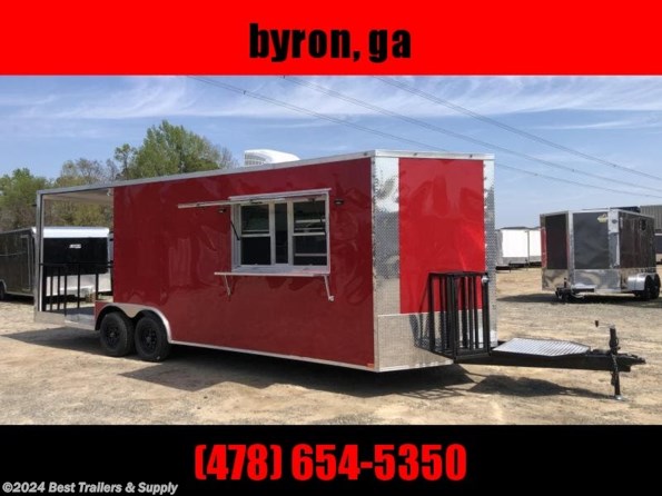 2022 Empire Cargo 8.5x24 Concession 16' box 8' Porch available in Byron, GA