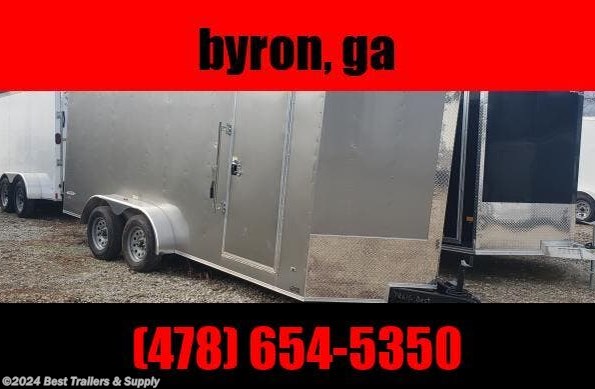 2022 Freedom Trailers 7x16 cargo trailer w e track available in Byron, GA