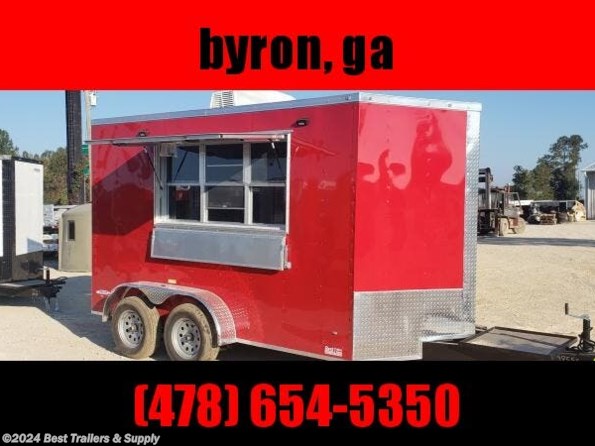 2022 Freedom Trailers 7x12 finsihed concession w sink pkg available in Byron, GA