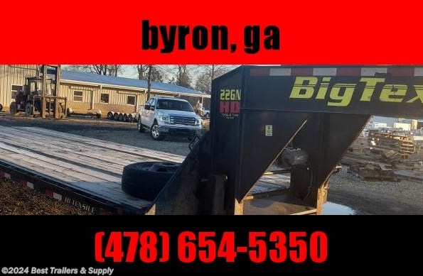 2020 Big Tex 40 ft gooseneck deckover hotshot available in Byron, GA