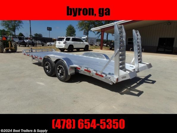 2022 Mission Trailers 7 X 20 14K aluminum flabed bobcat equipment lightw available in Byron, GA
