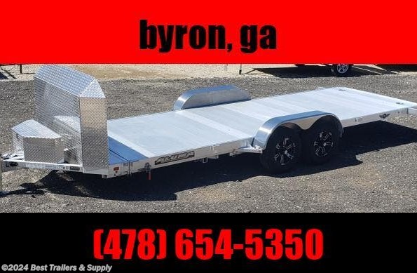 2024 Aluma 8220 Tilt car hauler trailer aluminum  power tilt7x20 available in Byron, GA