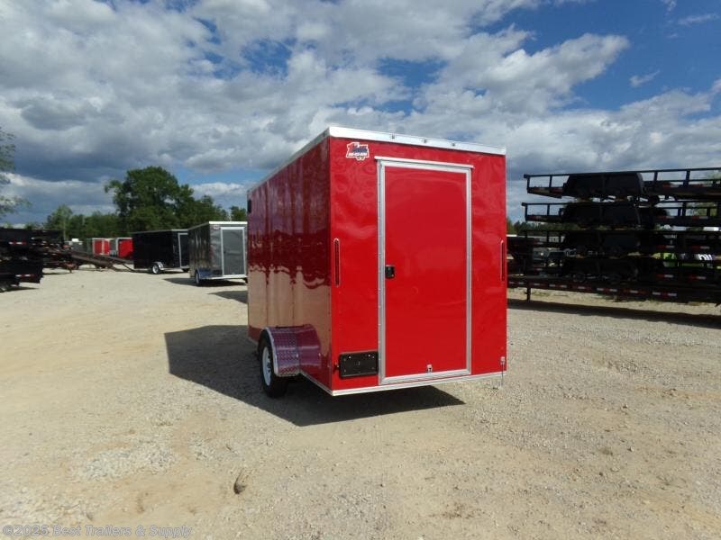 6x12 Concession/Vending Trailer for sale | New Empire Cargo 6x12 Red ...