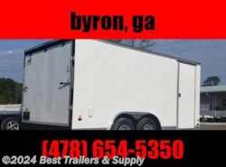 2023 Covered Wagon 8x 16 enclosed cargo trailer extra wide ramp door