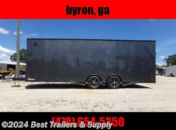 2022 Covered Wagon 8.5x24 grey blackout carhauler trailer auto transp