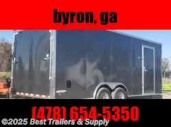 2022 Freedom Trailers 8.5X20 grey Ramp Door Car Hauler