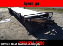 2022 Down 2 Earth 82x34 2 Car Hauler I beam trailer wood floor equip