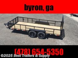 2023 Down 2 Earth 82X16  high side utility trailer 7x16