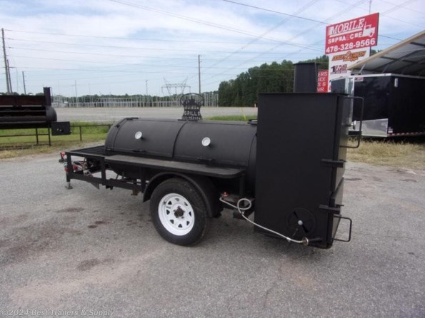 2021 Miscellaneous Bubba Grills 250R510 Reverse Flow BBQ smoker trail available in Byron, GA