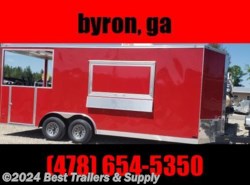 2023 Covered Wagon 8.5x20 Concession trailer w bbq porch