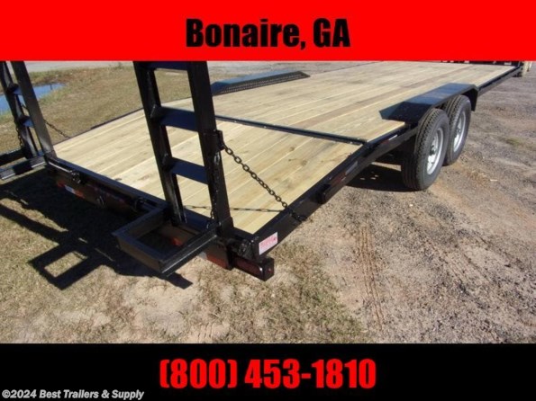 2022 Down 2 Earth 102X24 drive over fenders equipment trailer available in Byron, GA