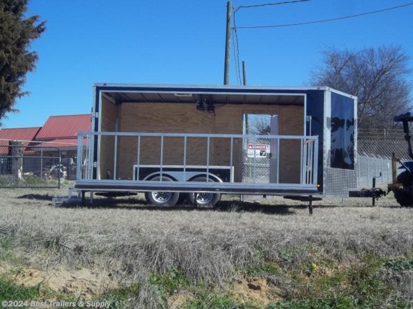 2023 Freedom Trailers LT 8x16 stage event concert vending trailer show available in Byron, GA