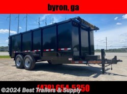 2023 Down 2 Earth 7x16 48 high side 14k dump trailer w equipment ram