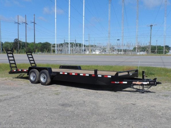 2023 Down 2 Earth 82x24 14k  Wood Deck  car hauler equipment atv tra available in Byron, GA