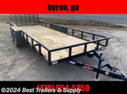 2022 Down 2 Earth 82X20 7K Wood Deck utility equipment atv trailer