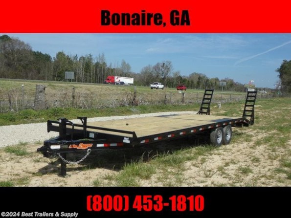 2022 Down 2 Earth 102 x 28-14k deck over equipment trailer flatbed available in Byron, GA