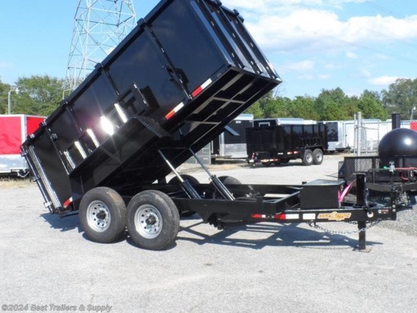 2022 Down 2 Earth 7x12 48 14k 24 high side Low Pro dump trailerw ram available in Byron, GA