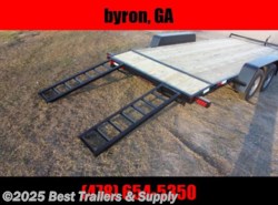 2023 Down 2 Earth 82x18 7k Car Hauler trailer wood deck