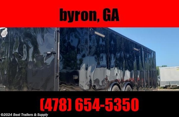 2023 Covered Wagon 8.5x28 14k race ready Enclosed Carhauler trailer s available in Byron, GA