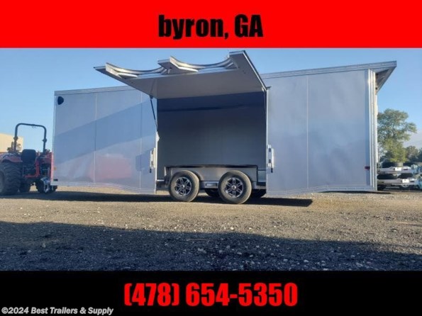 2024 Mission Trailers 8x24 carhauler triler all aluminum enclosed traile available in Byron, GA