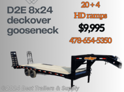 2024 Down 2 Earth 20+4 deckover gooseneck trailer