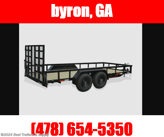 2024 Anderson LST-XHD 10k utility trailer with equipment utility available in Byron, GA