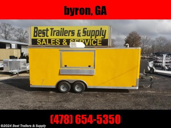 2024 Covered Wagon 8.5X20 10K orangw cxoncession available in Byron, GA
