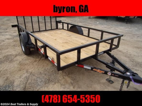 2024 Down 2 Earth 76x12ut Dove tail utility atv mower trailer available in Byron, GA