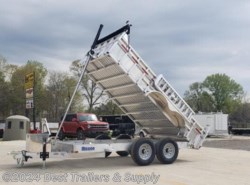 2024 E-Z Hauler 7 x 14 aluminum dump trailer w telescopic lift