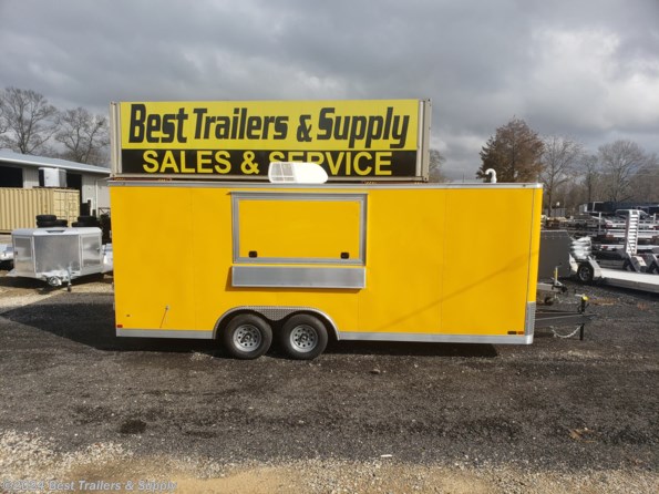 2024 Covered Wagon 8x20 concessiont railer with sinks power available in Byron, GA