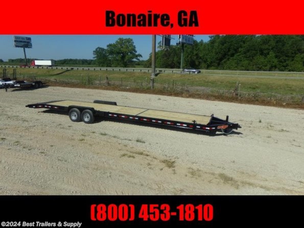 2024 Down 2 Earth 36 2 Car Hauler I beam Wood Deck trailer 7x36 available in Byron, GA