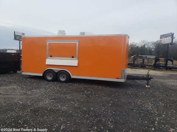 2024 Covered Wagon 8x20 concessiont railer with sinks power and hood available in Byron, GA