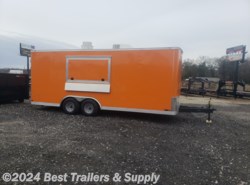 2024 Covered Wagon 8x20 concessiont railer with sinks power and hood
