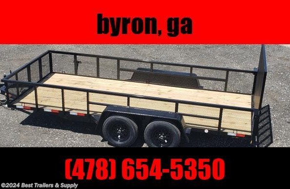 2024 Down 2 Earth 82X16 high side utility trailer 7x16 available in Byron, GA