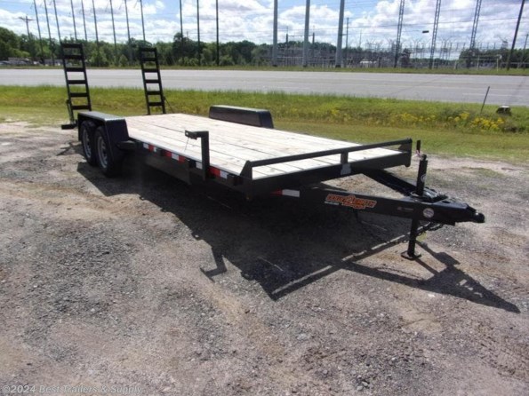 2024 Down 2 Earth 82x20 7k bobcat equipment trailer flat bed 2' dove available in Byron, GA