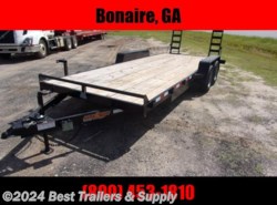 2024 Down 2 Earth 82x20 10k bobcat equipment trailer flat bed 2' dov