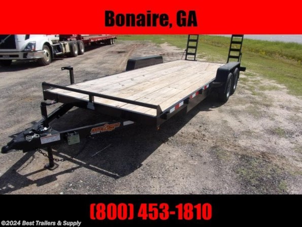 2024 Down 2 Earth 82x20 10k bobcat equipment trailer flat bed 2' dov available in Byron, GA