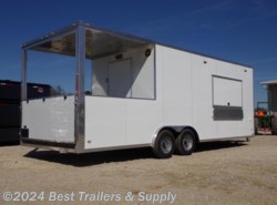 2024 Elite Trailers 8.5 x 24 bbq smoker concession vending competition