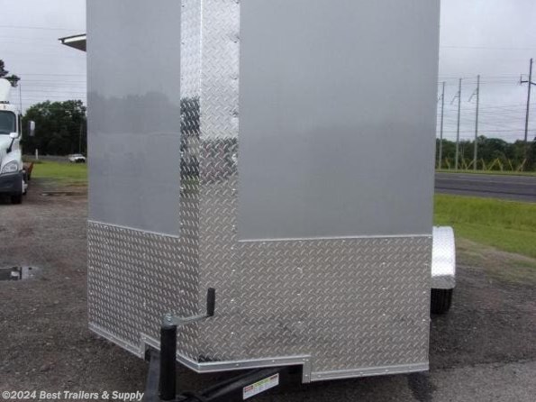 2024 Empire Cargo 6x12 Silver enclosed concession trailer w vending available in Byron, GA
