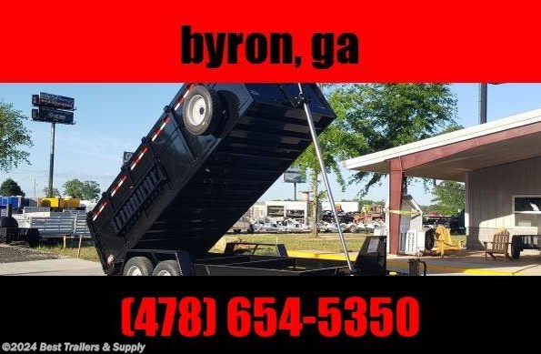 2024 Covered Wagon 7x16 48 high side 16K dump with telescoping lift available in Byron, GA