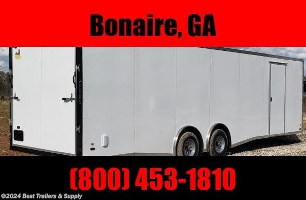 2024 Covered Wagon 8.5x28 14k Enclosed Carhauler w/ Ramp door trailer available in Byron, GA