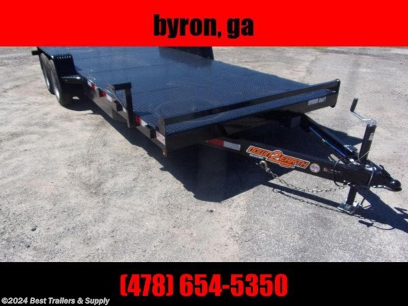 2024 Down 2 Earth 82x20 7k Steel Deck car hauler equipment trailer f available in Byron, GA