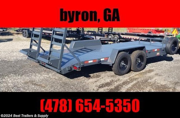 2024 Covered Wagon 82x20 14k equipment bobcat trailer available in Byron, GA