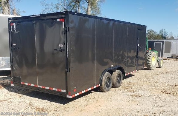 2024 Nationcraft 8.5X20 10K charcoal grey polycore Carhauler available in Byron, GA