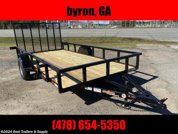 2024 Down 2 Earth 76x14UT Wood Flat Deck available in Byron, GA