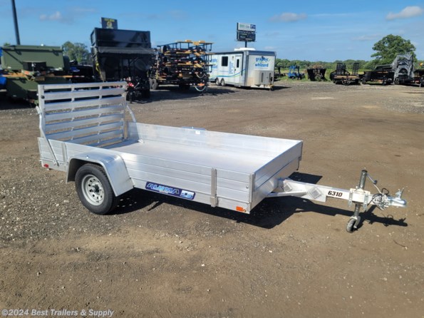 2025 Aluma 6310 es 63x10ft aluminum trailer atv utv motor cycle available in Byron, GA