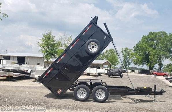 2023 Covered Wagon 6 X 12 X4 12K dump trailer telescopic left high si available in Byron, GA